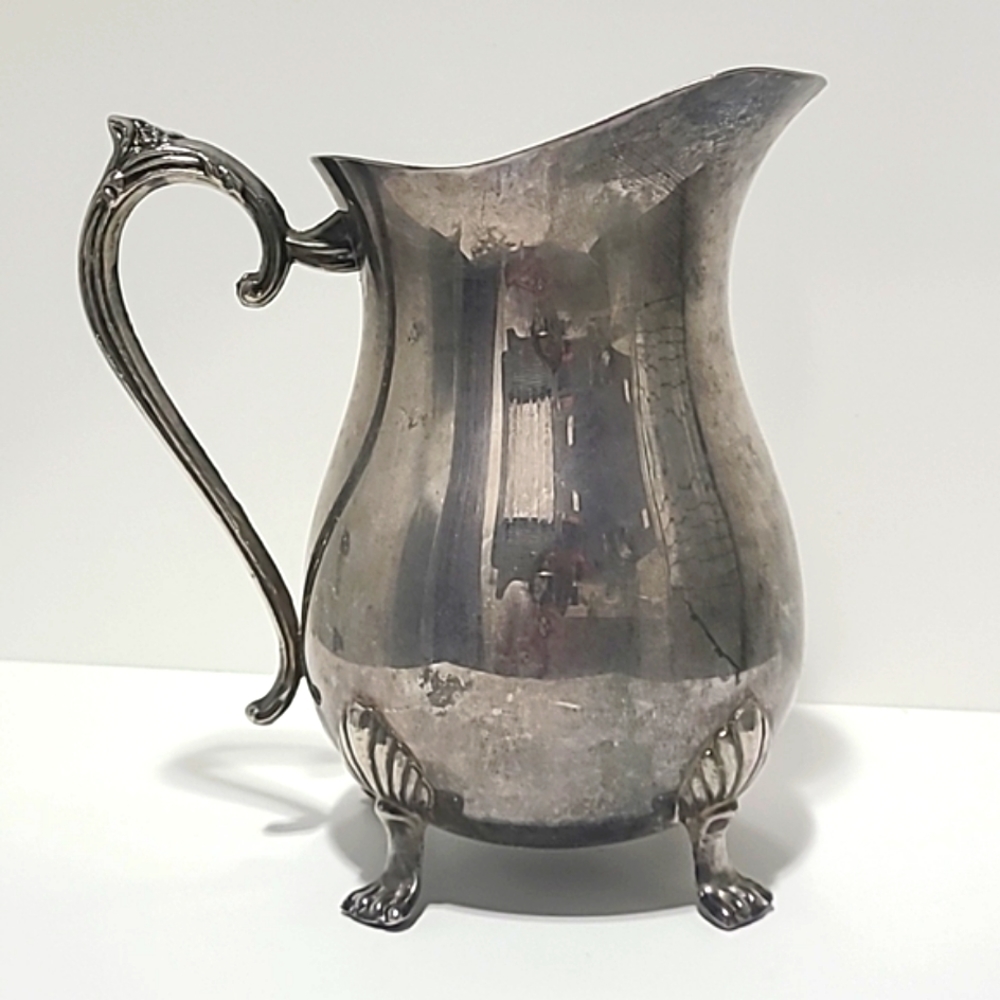 VINTAGE LEONARD Silver Plated Jar